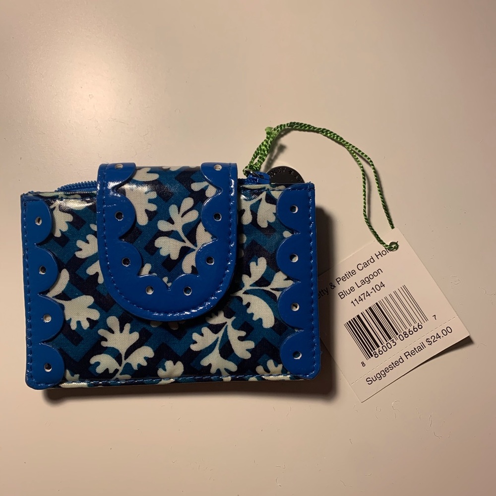 Vera Bradley Blue Lagoon Wallet